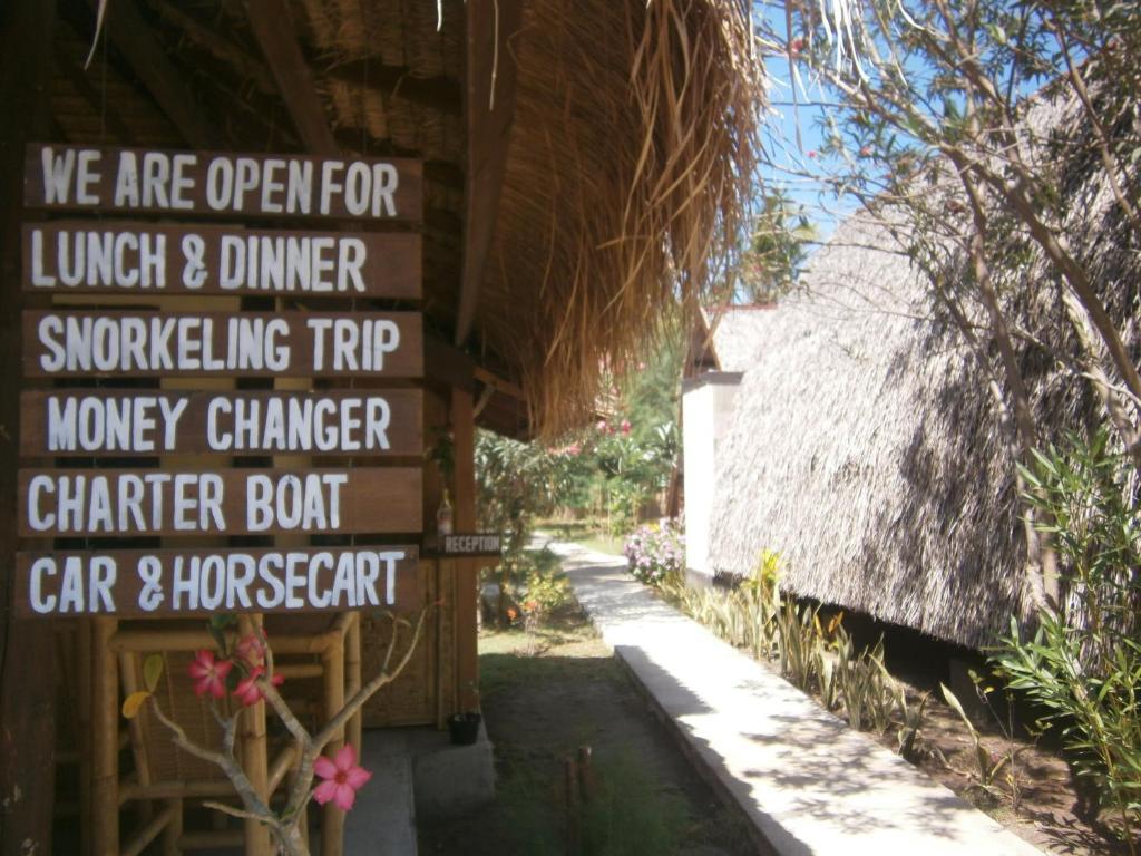 Gili Garden Bungalow Gili Meno Luaran gambar